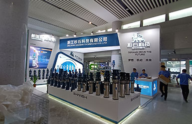 台州温岭水泵展木制展台